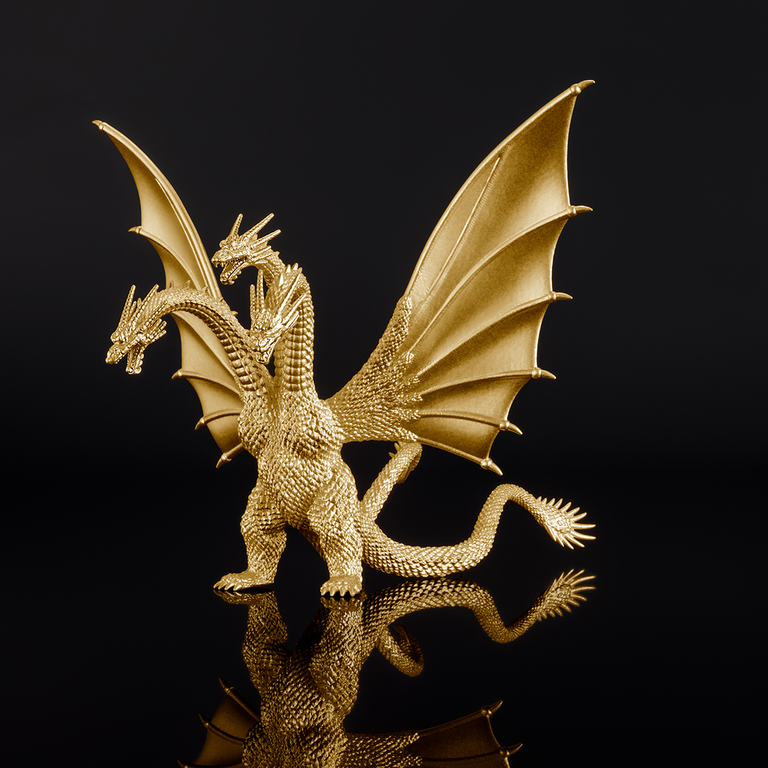 70体限定】 「キングギドラ」(1991) シルバーモデル（シルバー925