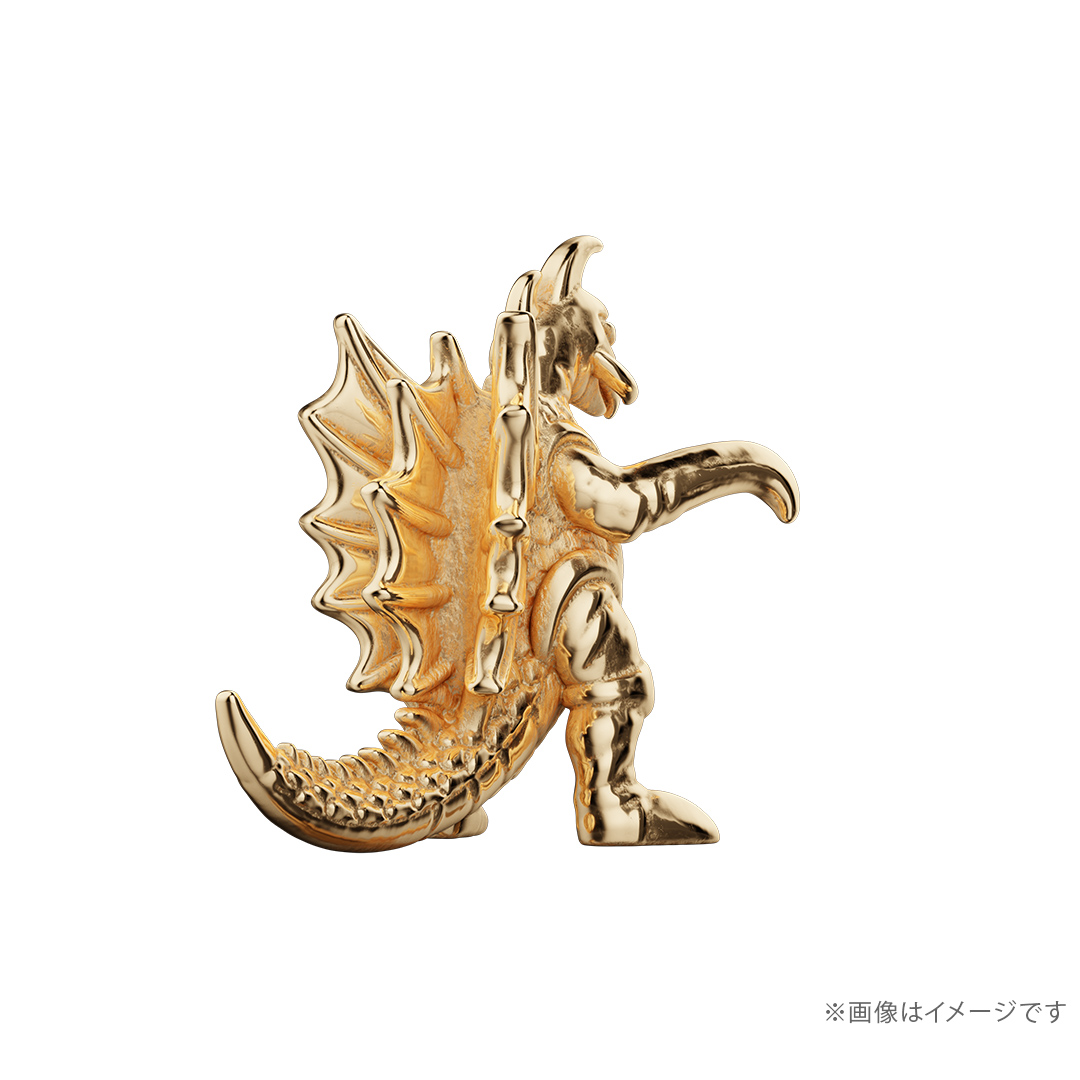 100体限定】「ガイガン」（1972）ミニフィギュア ゴールドモデル（K18