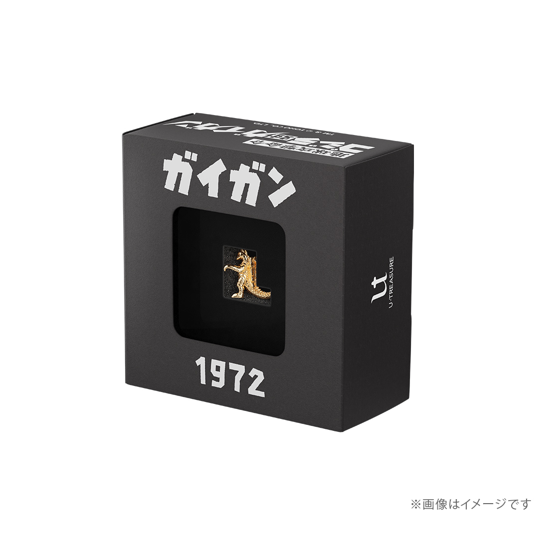 100体限定】「ガイガン」（1972）ミニフィギュア ゴールドモデル（K18
