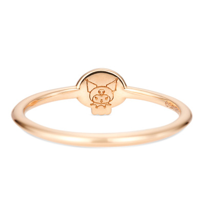 My Melody クロミ リング K10ピンクゴールド サンリオキャラクターズ|U