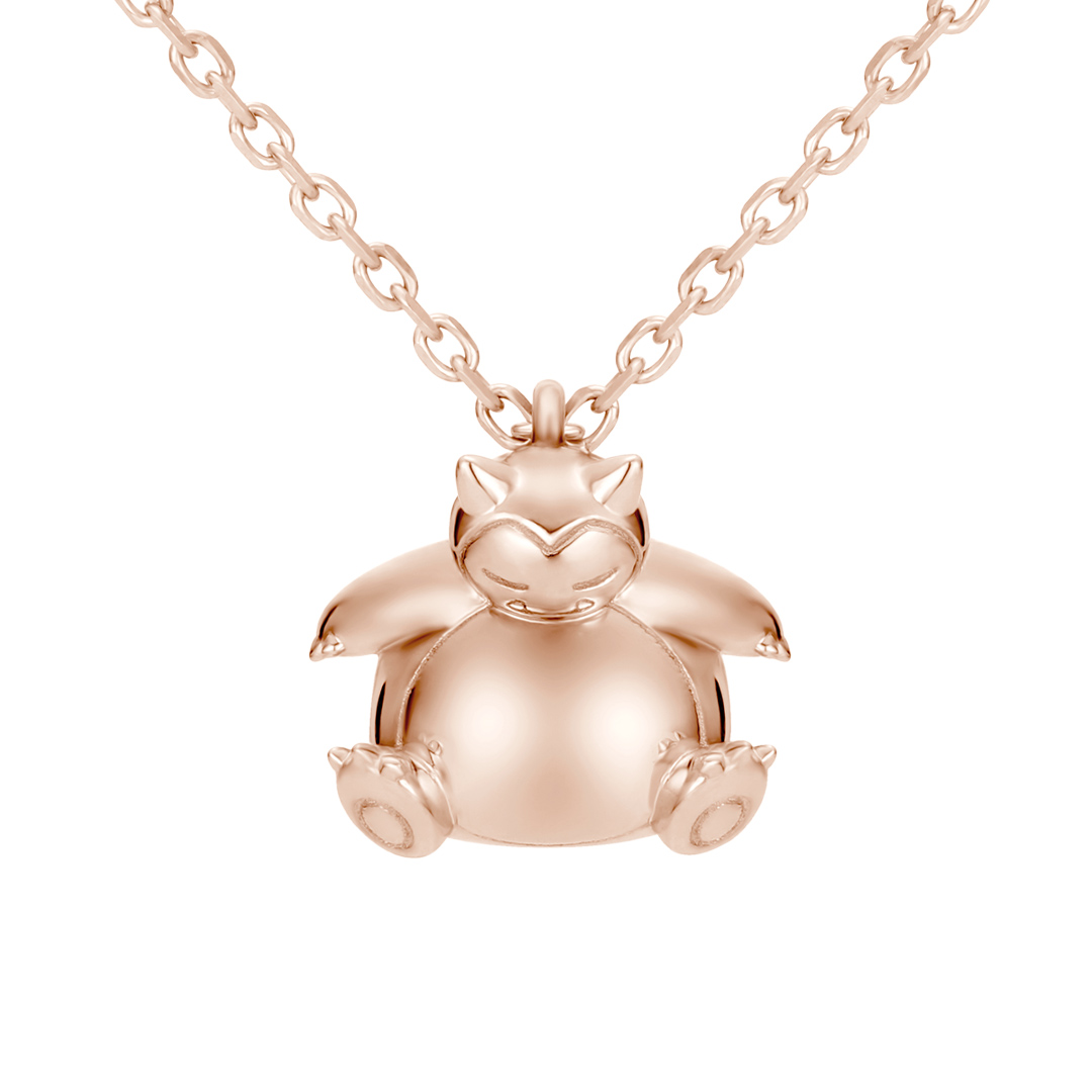 カビゴン ネックレス K18ピンクゴールド ポケットモンスター|U