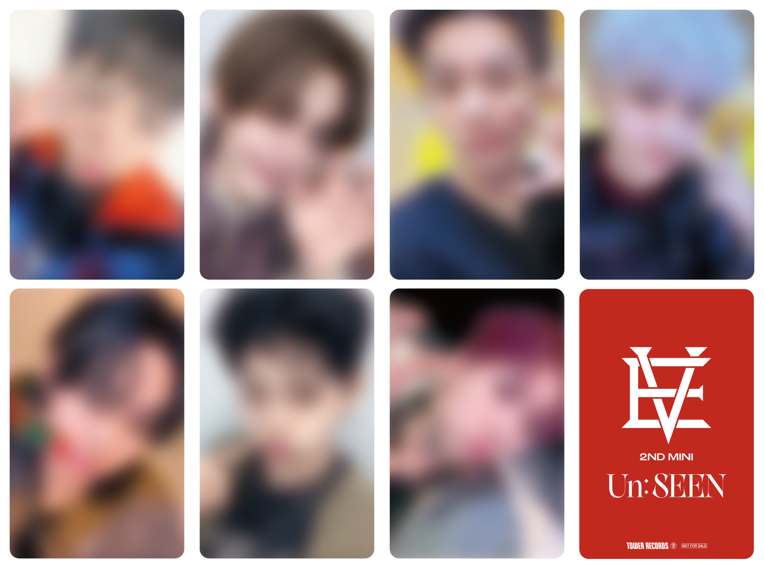 EVNNE 2nd Mini Album [Un: SEEN]タワーレコード限定特典付きCD販売