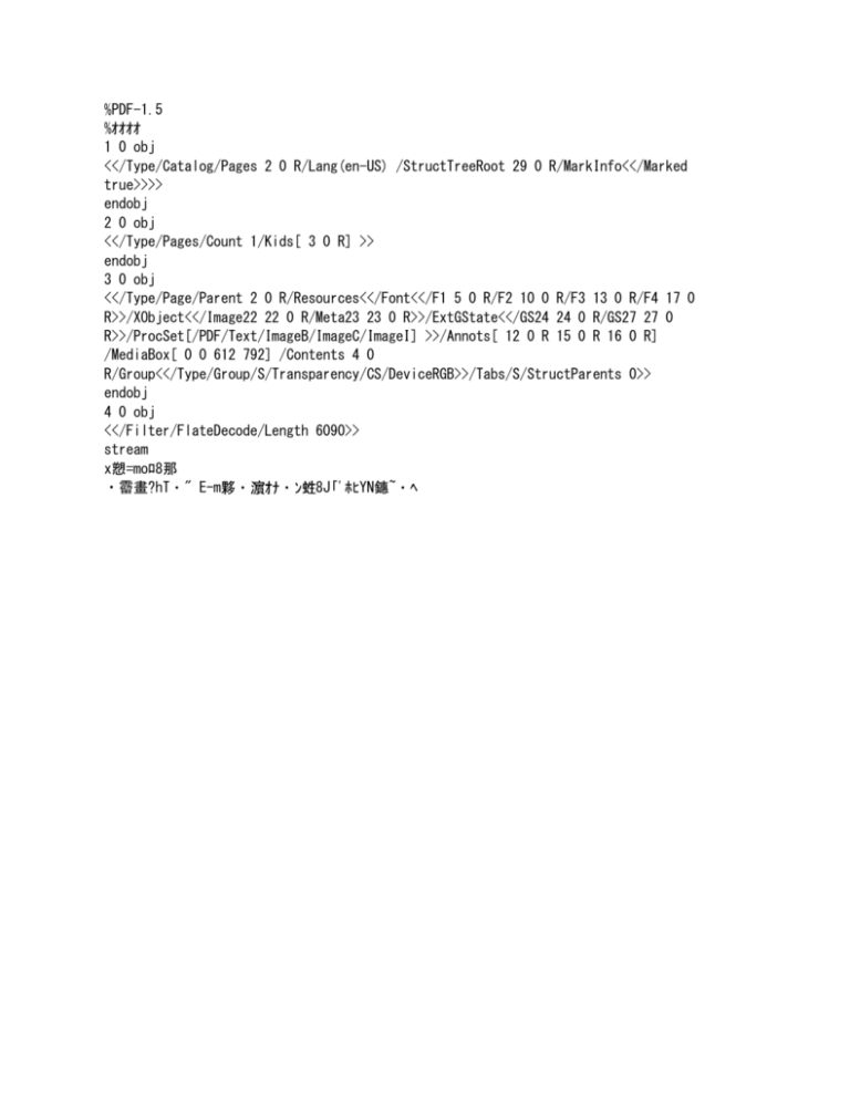 PDF File Structure: Technical Document Analysis