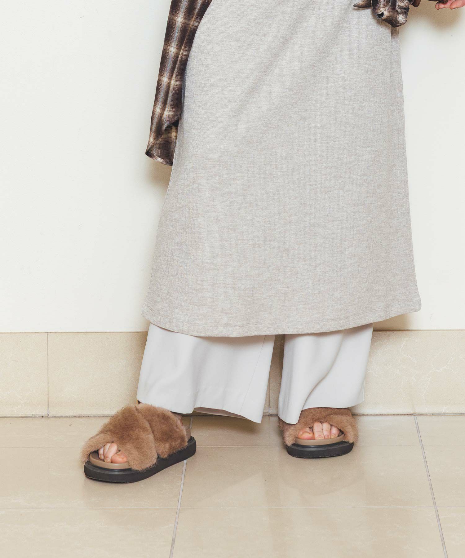 Gready Brilliantファーサンダル | SEKIMIKI Online