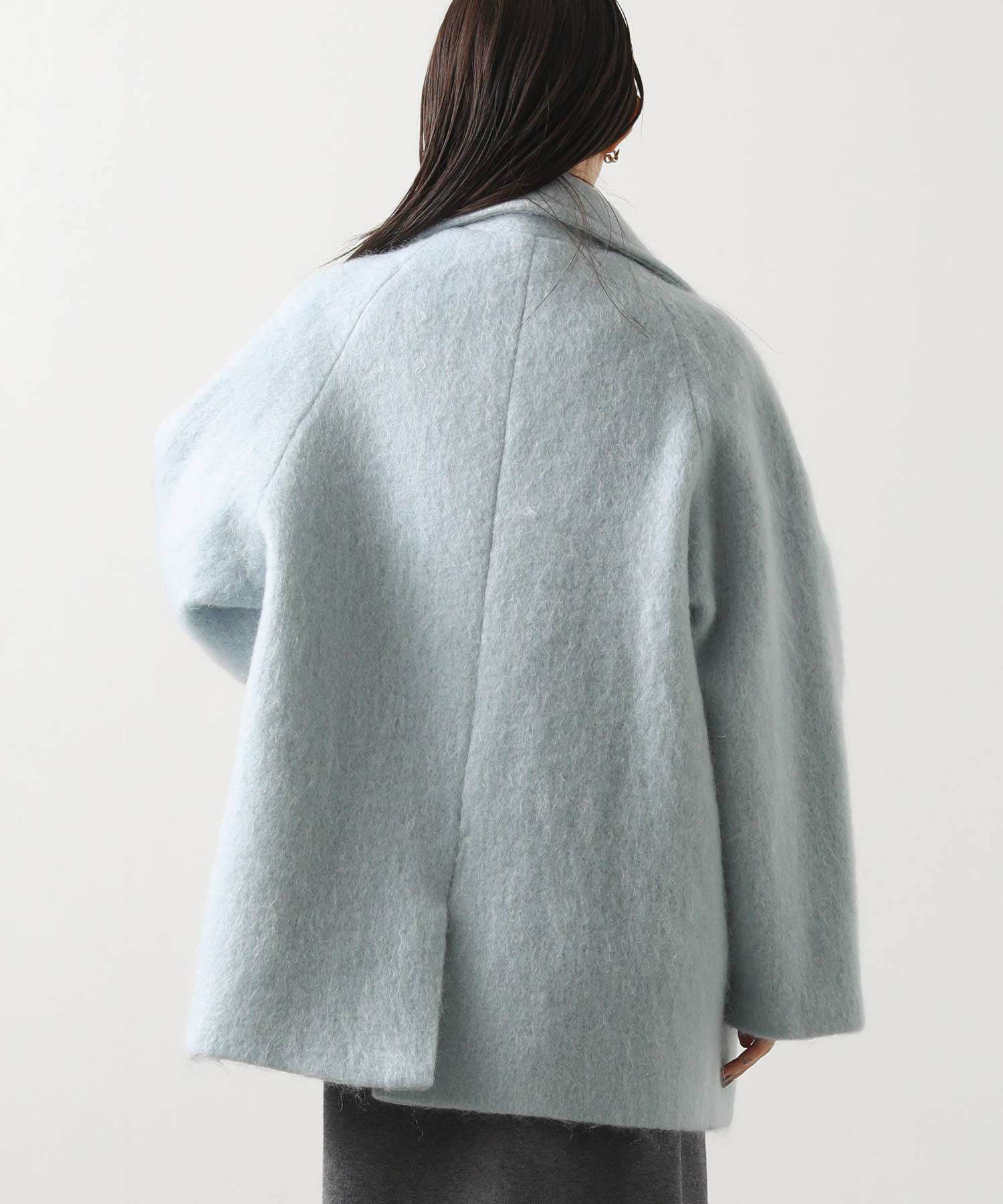 Gready BrilliantモヘアシャギーPコート | SEKIMIKI Online