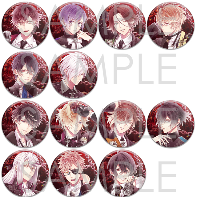 DIABOLIK LOVERS SONG OF EMBLEMビッグ缶バッジ | 乙女向け通販サイト