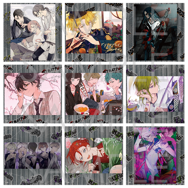 ディア(ハート)ヴォーカリスト Raving Beats!!! 色紙コレクション