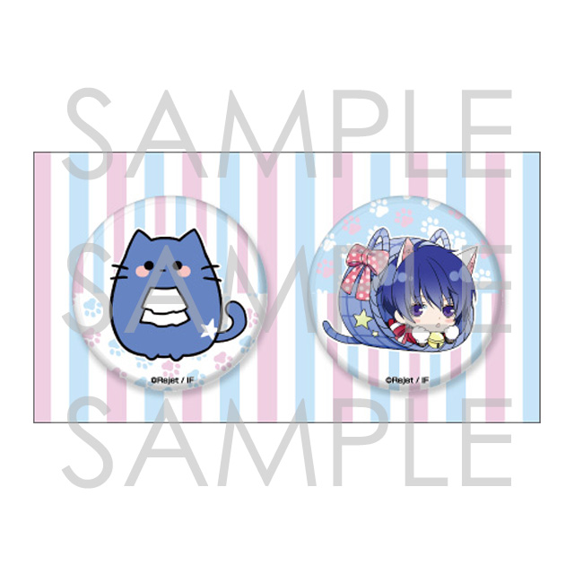 ピタゴラスプロダクション マスコット缶バッジ2個セット ルイ | 乙女