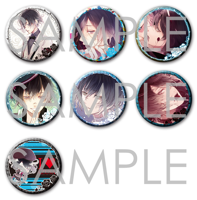 DIABOLIK LOVERS 無神アズサ 万魔殿 ホロ 缶バッチ