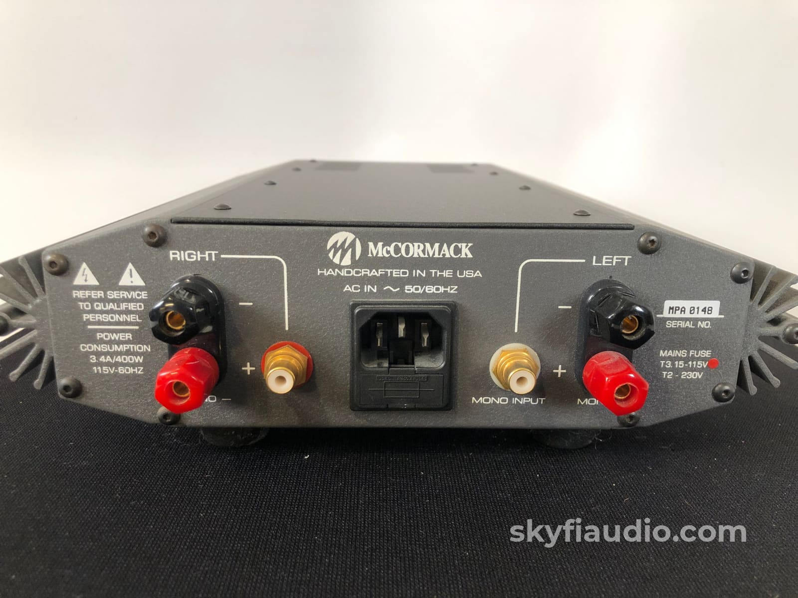 McCormack Micro Power Drive Solid State Stereo Amplifier (A)