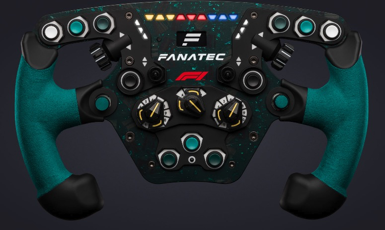 FANATECがRedbull公式ライセンスのフォーミュラ型ステアリング
