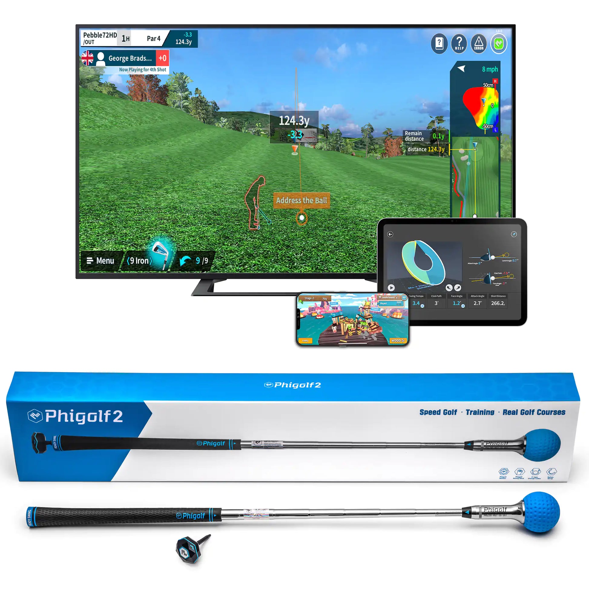 Phigolf 2 Home Bundle- SimSpace Golf