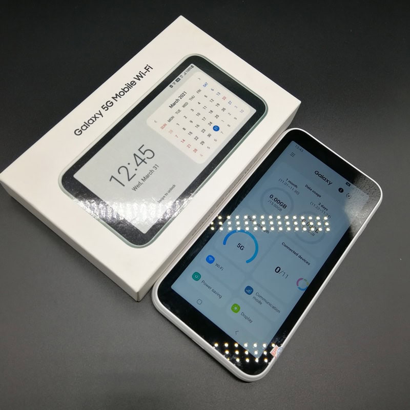 Galaxy 5G Mobile WIFI Samsung Scr01 4g 5g pocket MIFI hotspot