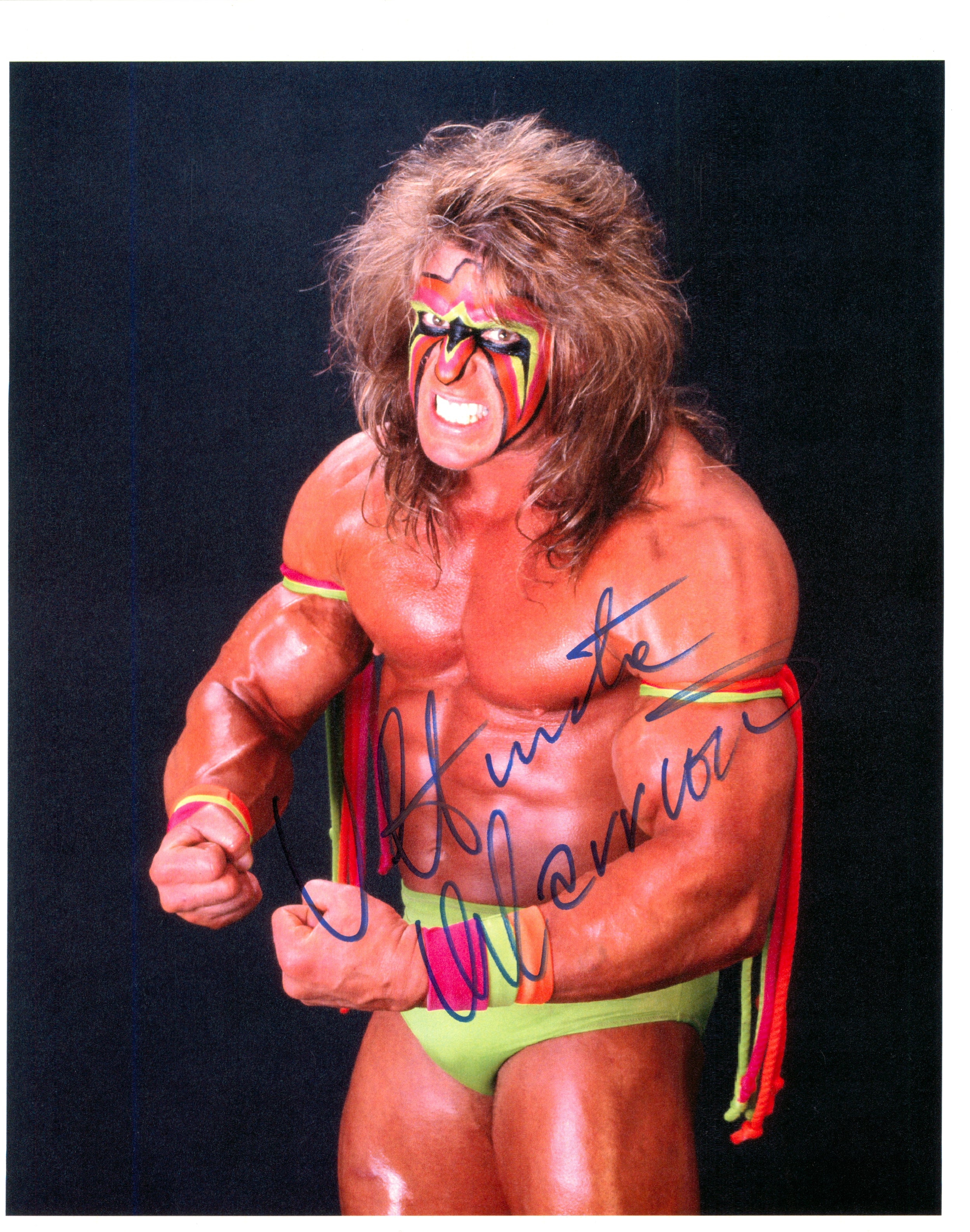 アルティメット・ウォリアーのサイン入り8x10写真 – Signed By Superstars