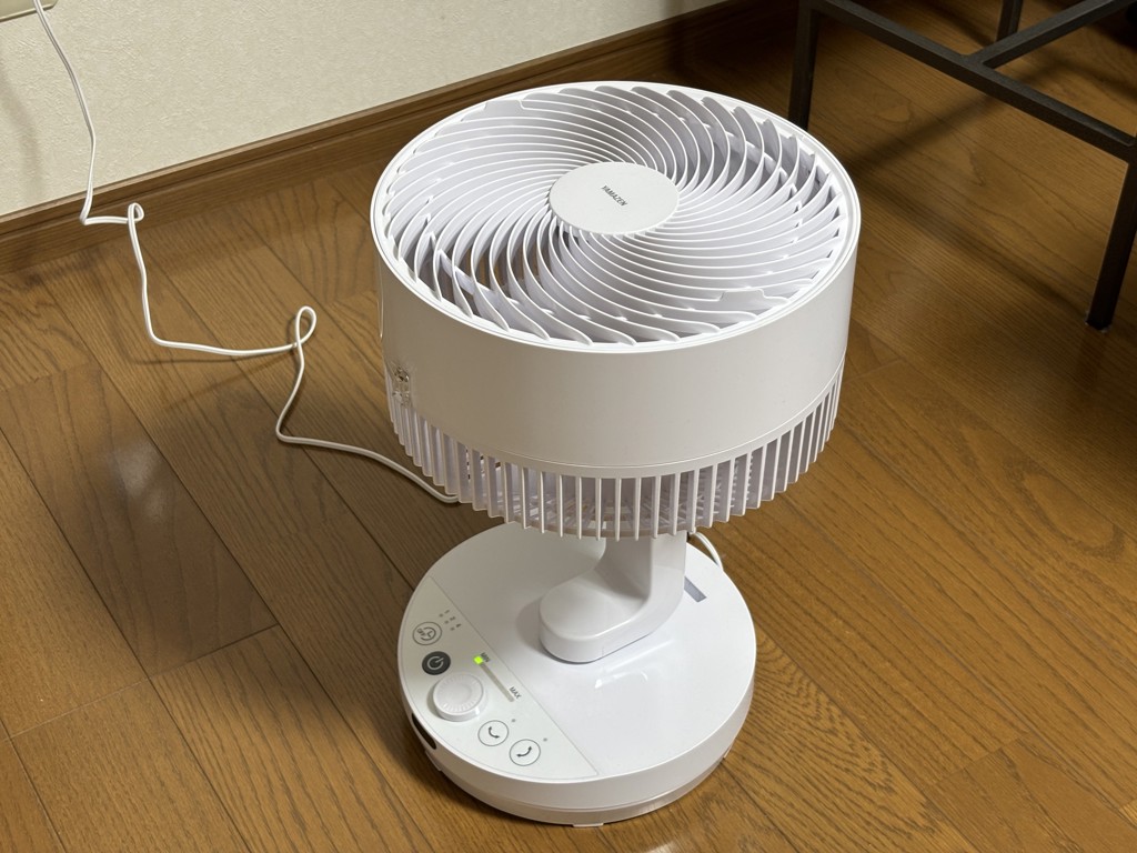 販売終了】サーキュレーター dc 上下左右首振り ～40畳 YAR-DD253 山善