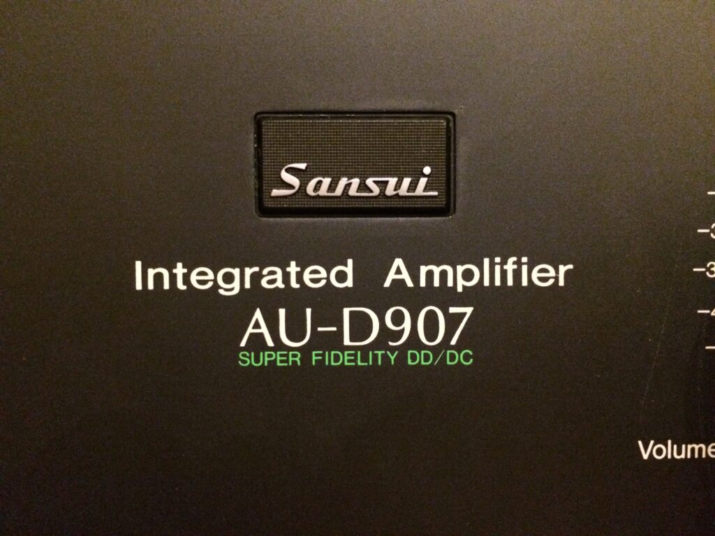 サンスイ AU-D907 – 黒くて重い伝統を受け継ぐ名機 | 【昭和レトロ