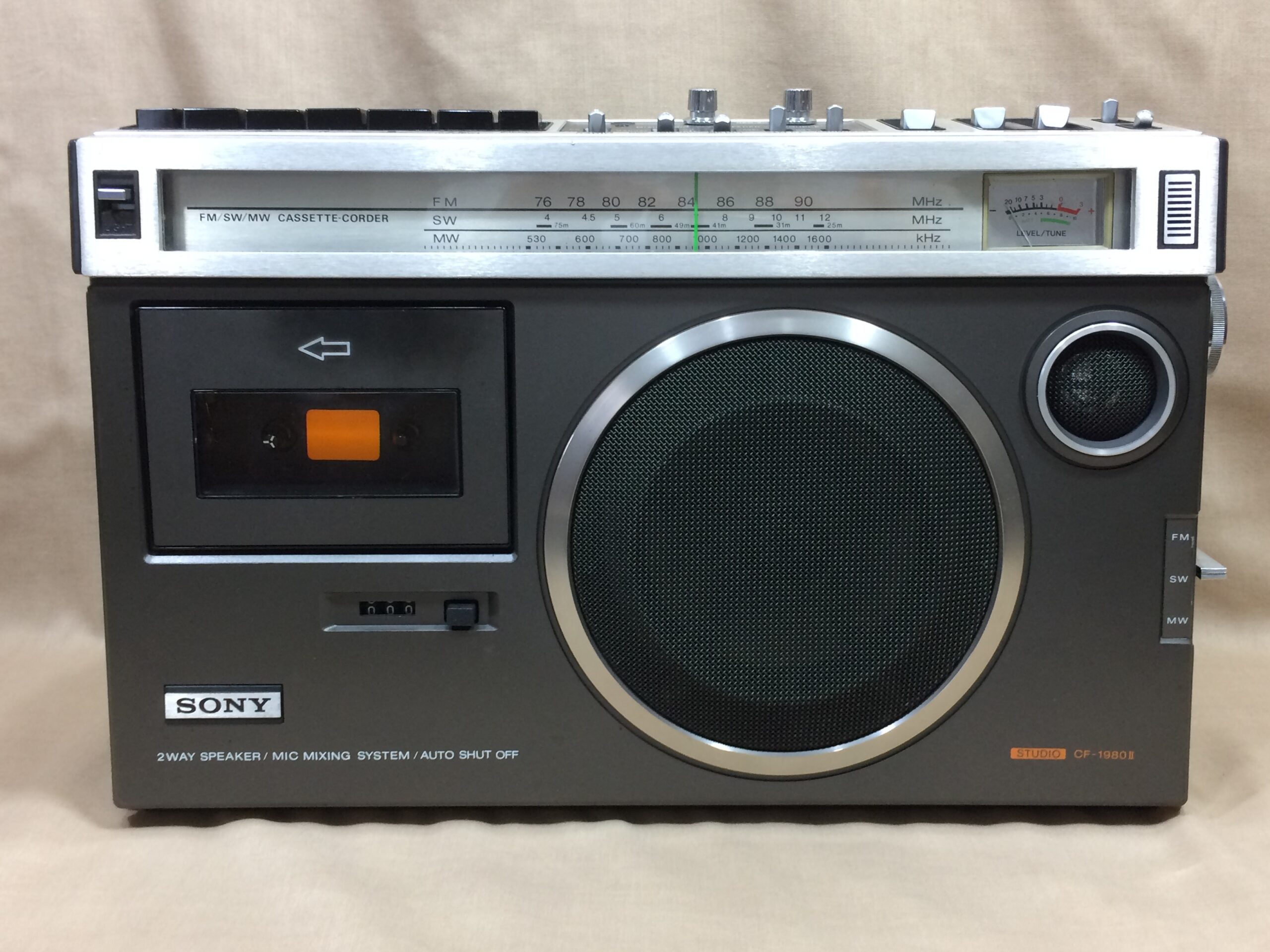 ソニー CF-1980Ⅱ – 2代目にして極まる完成度 | 【昭和レトロ