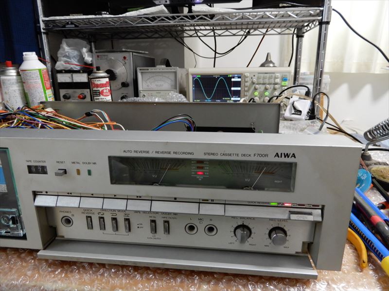 AIWA AD-F700R その2: 昭和カセットデッキ研究所