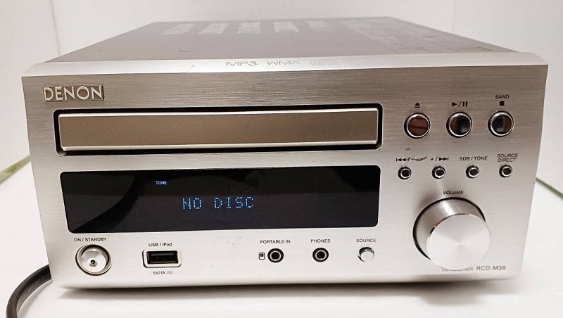 DENON RCD-M38 CD Receiver: 昭和カセットデッキ研究所