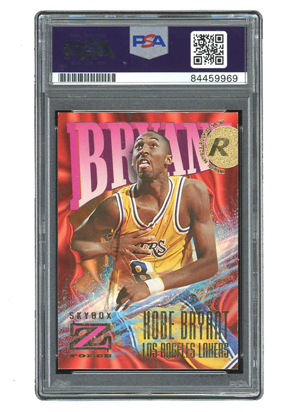 1996 Skybox Z Force Kobe Bryant Signed Autographed RC Rookie Card