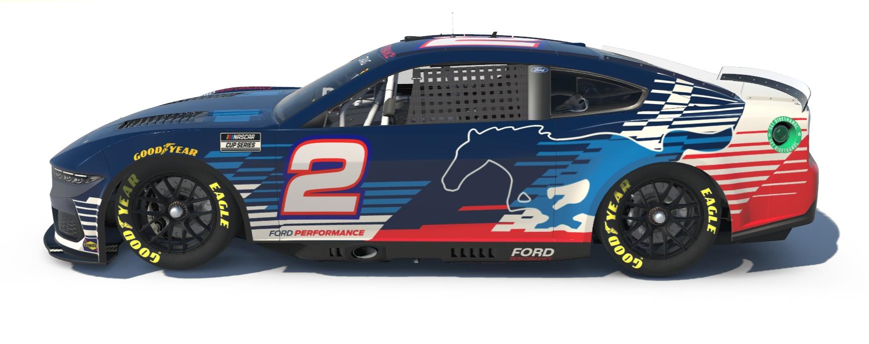 Ford Mustang Nextgen Dark Horse by Don Craig - Trading Paints