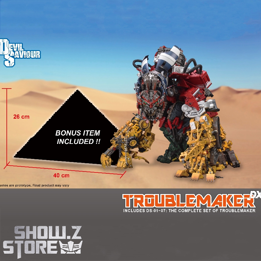 Devil Saviour Devastator Set of 8 w/ Bonus - Show.Z Store