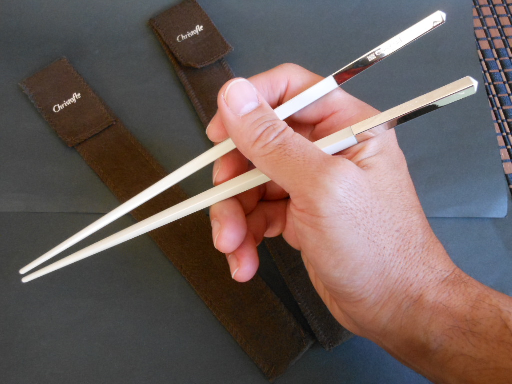 クリストフルの箸の使い心地はひと味違う！結婚祝い銀婚式のギフトにも