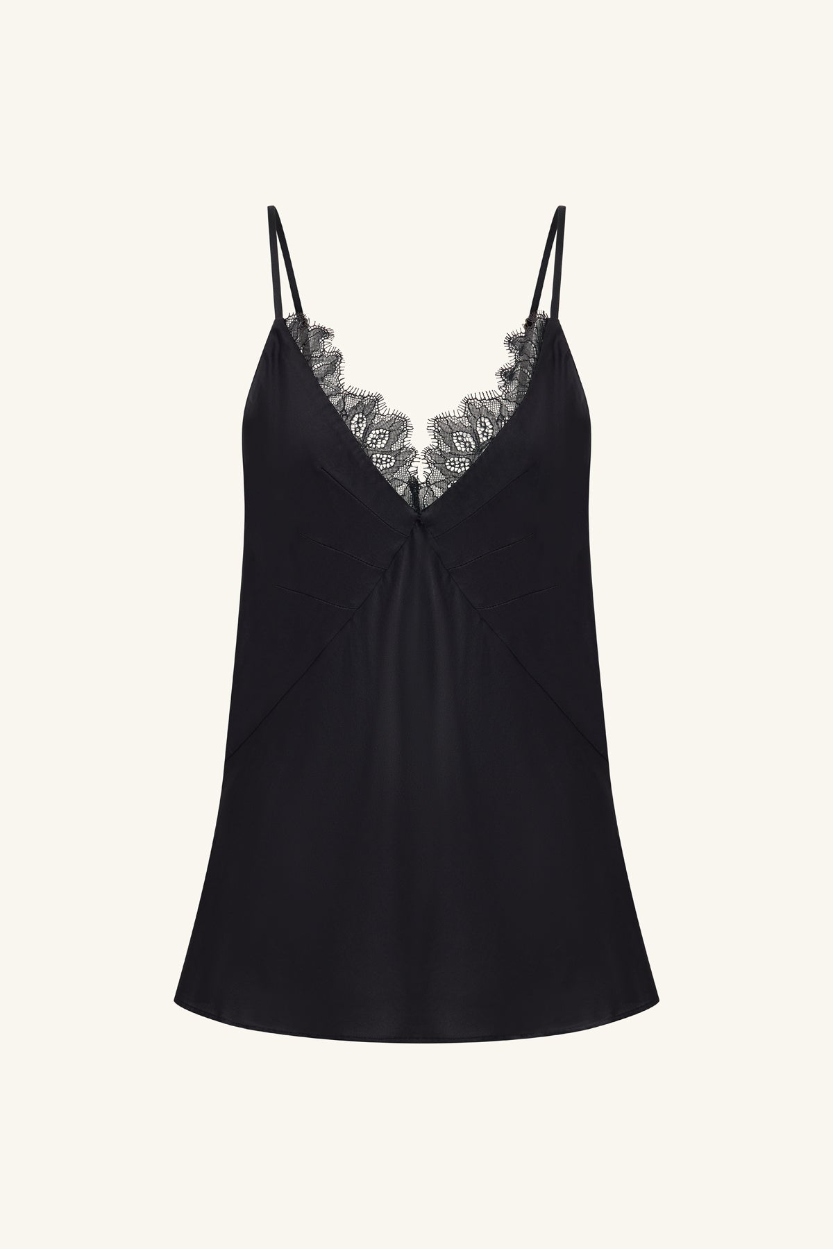 Maisie Lace Cami | Black | Tops | Shona Joy