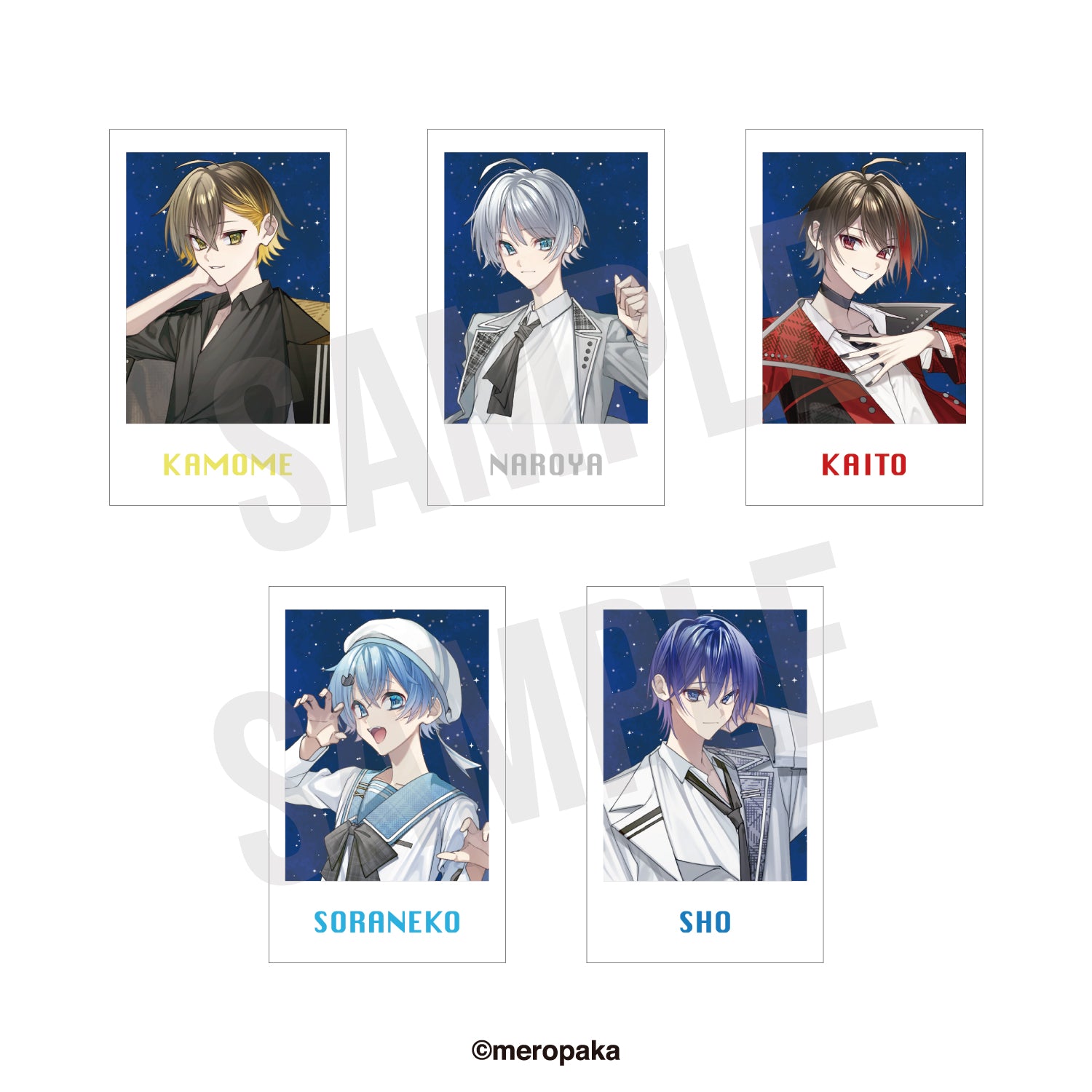 あおしのツーマン 青木葉 ランダムチェキ風トレカ 2024 5/4 Fiore