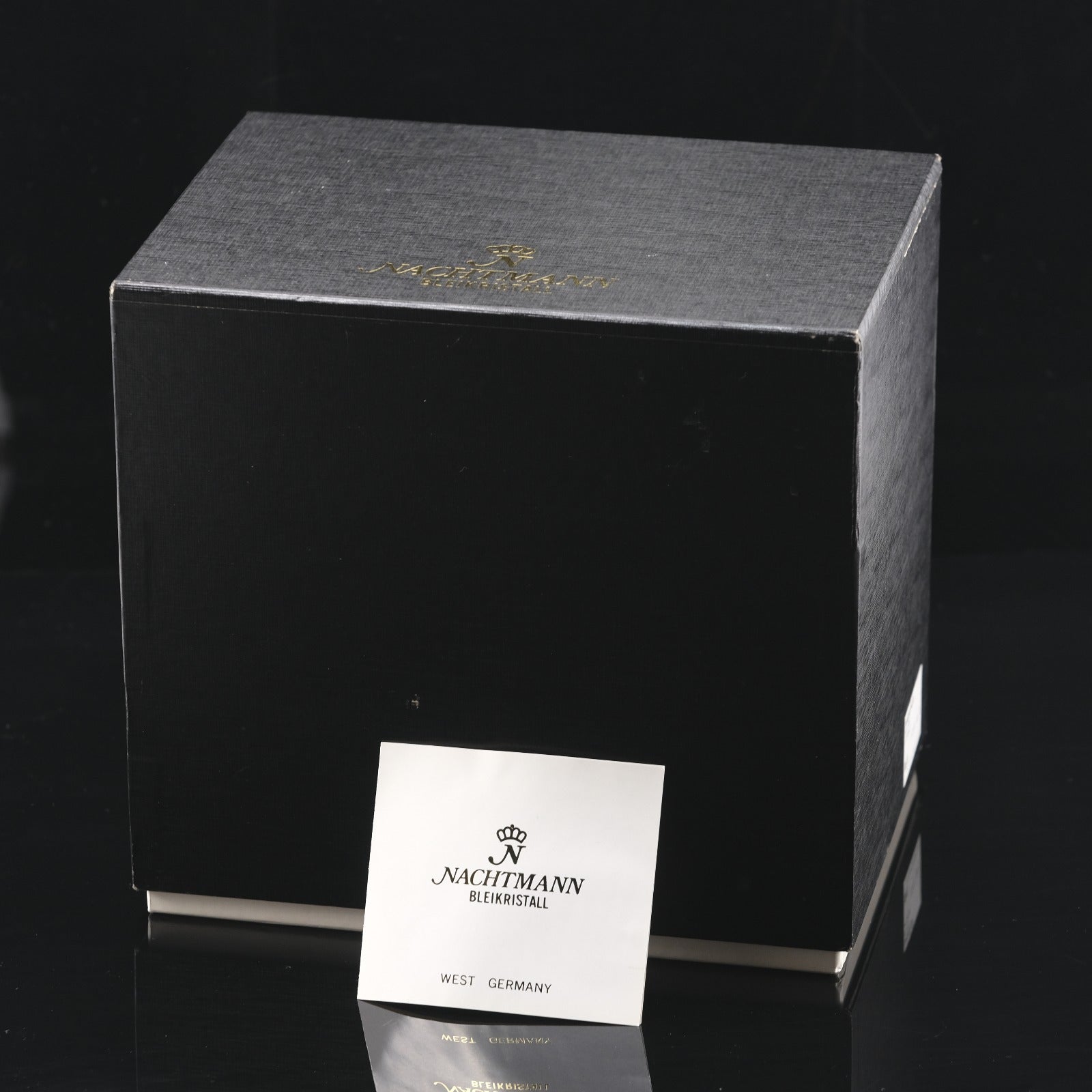 Nachtmann】ナハトマン バスケット(BLEIKRISTALL) 21.5×14.5×H19(cm