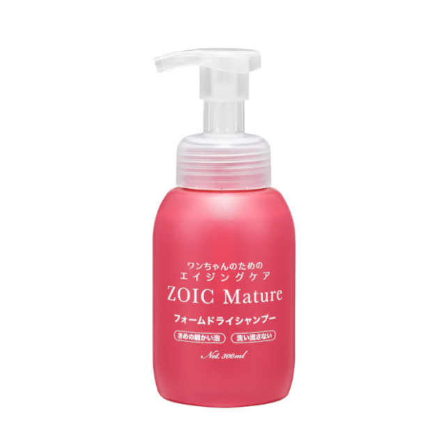 ZOIC Mature 洗い流さない フォームドライシャンプー 300ml｜泡
