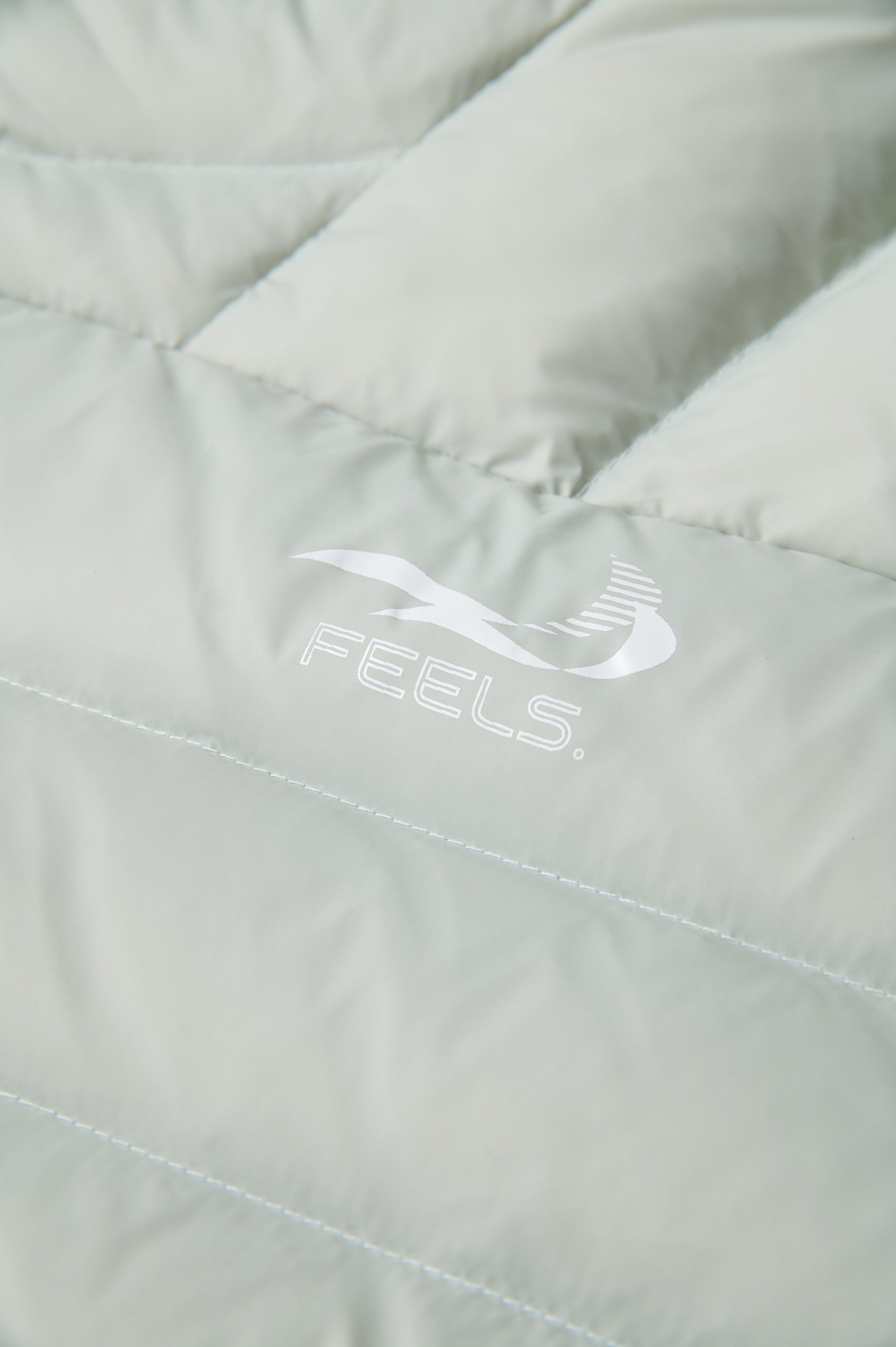 SHELL DOWN JACKET LIGHT GREEN – FEELS.