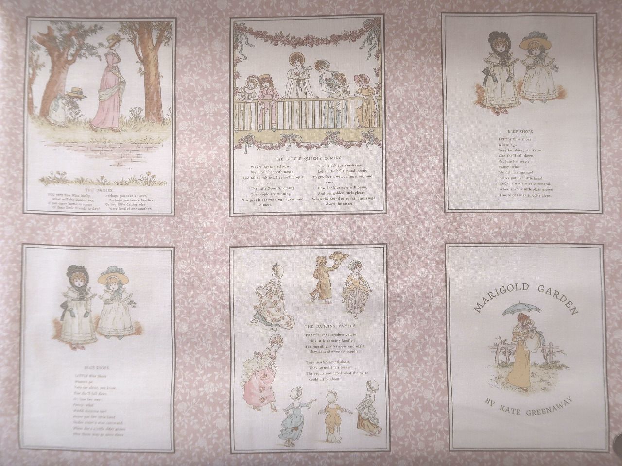 OtherCloths-007）ケイトグリーナウェイ【ブルー】 | フラワー