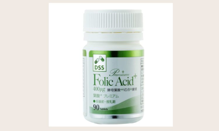 葉酸サプリメント(Premium Folic Acid+)