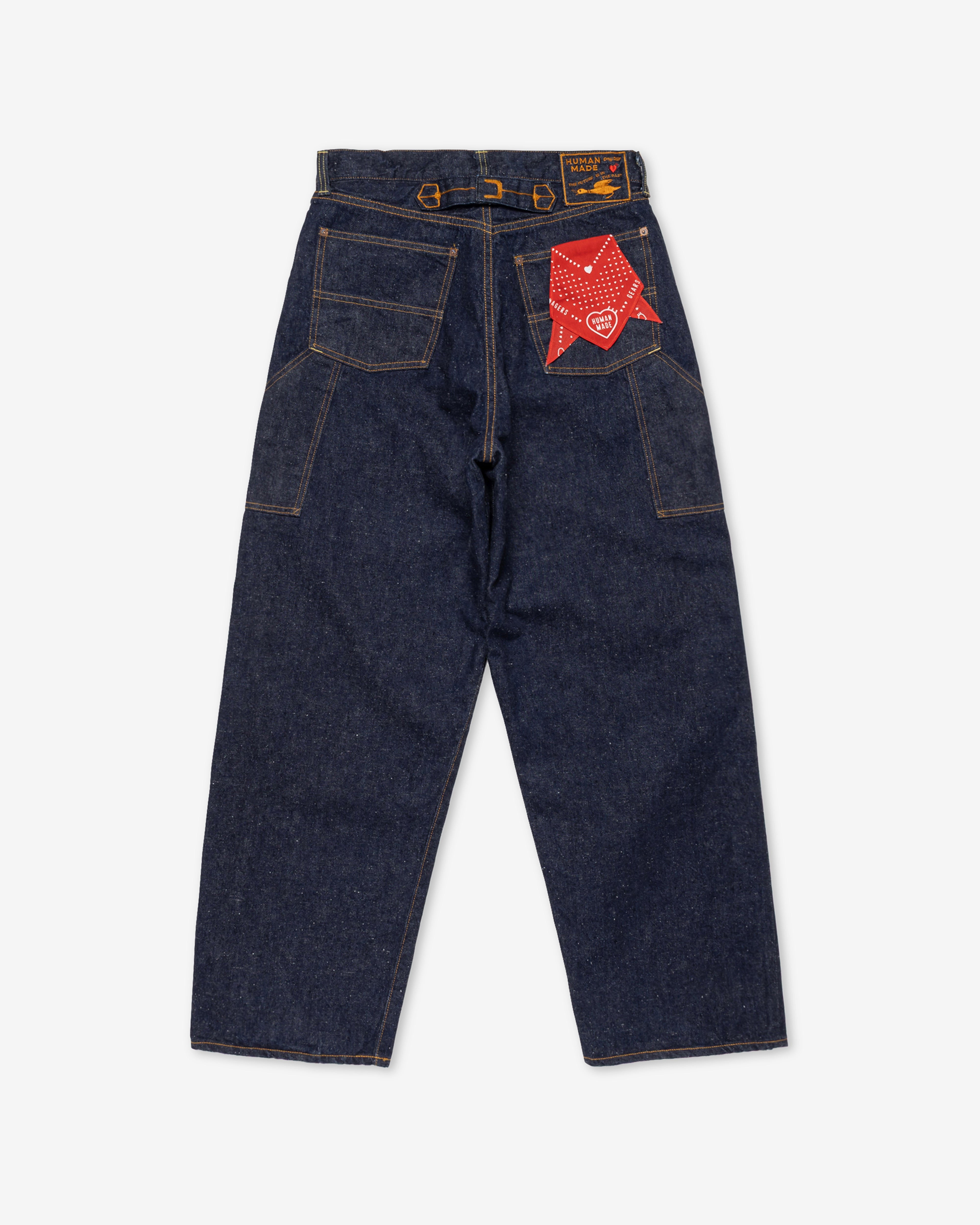 Human Made: Men's Slim Denim Pants Future (Indigo) | DSMNY E-SHOP