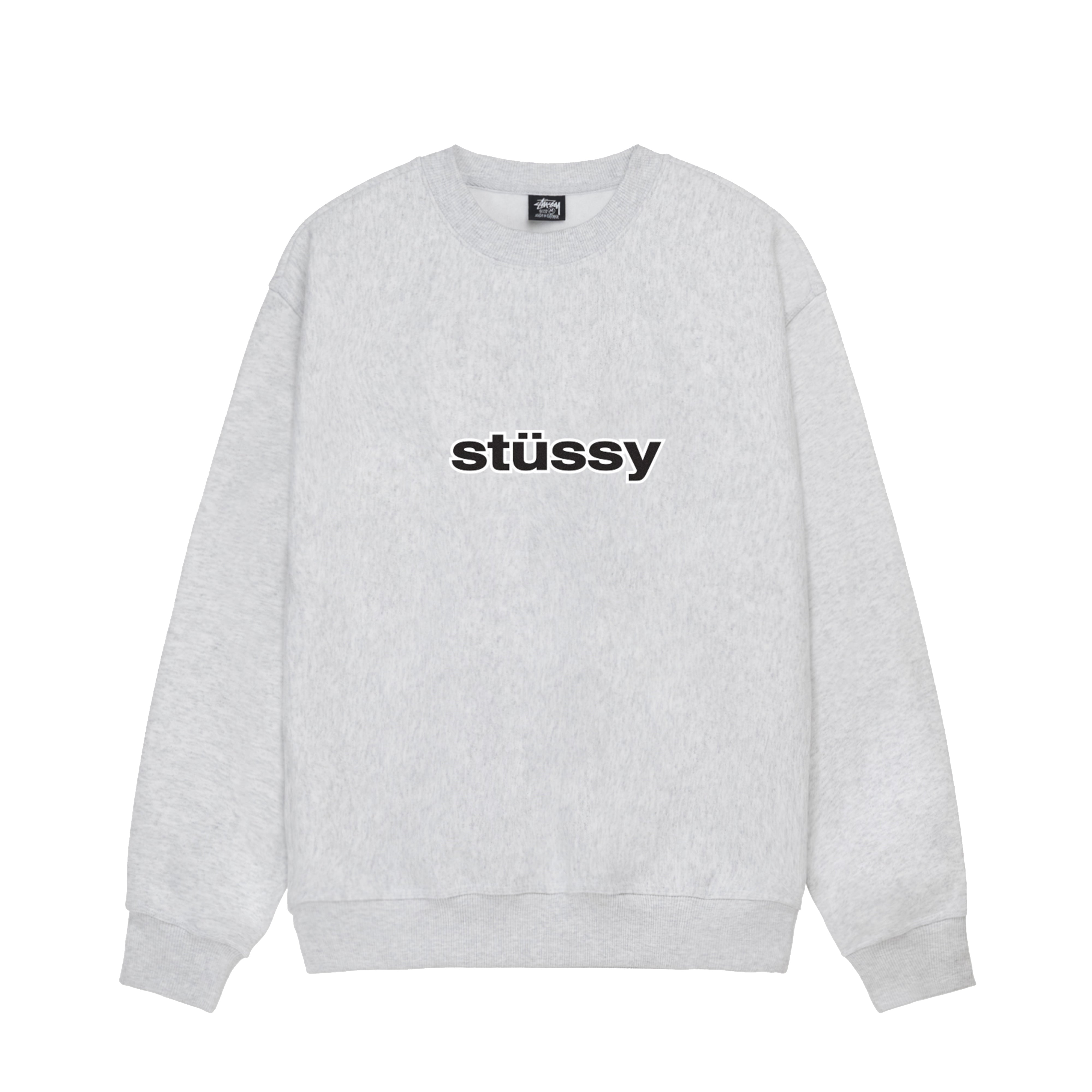 Stüssy: Men's Ss-Link Crew (Ash Heather) | DSMNY E-SHOP