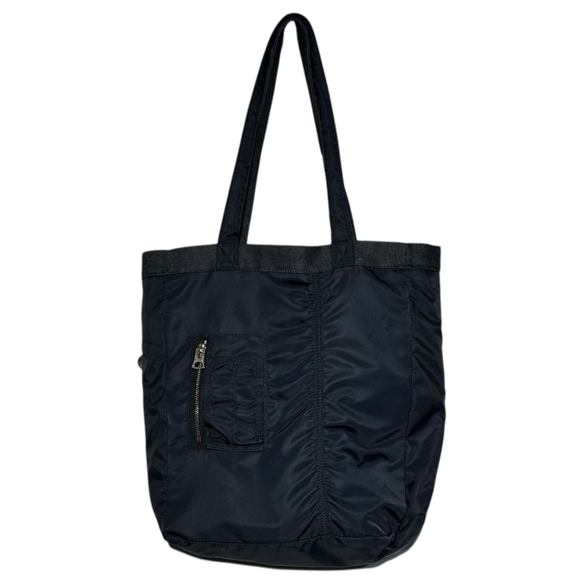 sacai × A.P.C.(サカイ × アーペーセー) Denim Logo Tote Bag デニム