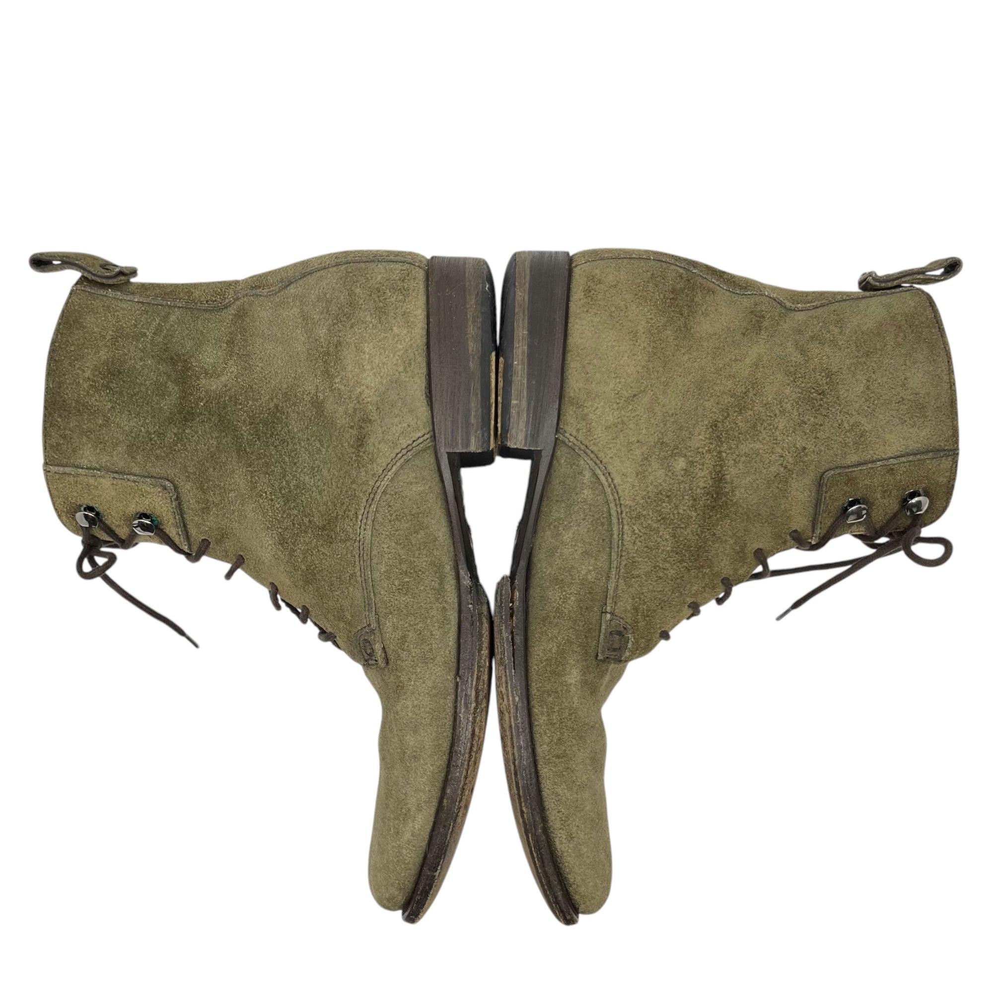 DOLCE&GABBANA(ドルチェ&ガッバーナドルガバ) suede lace-up boots