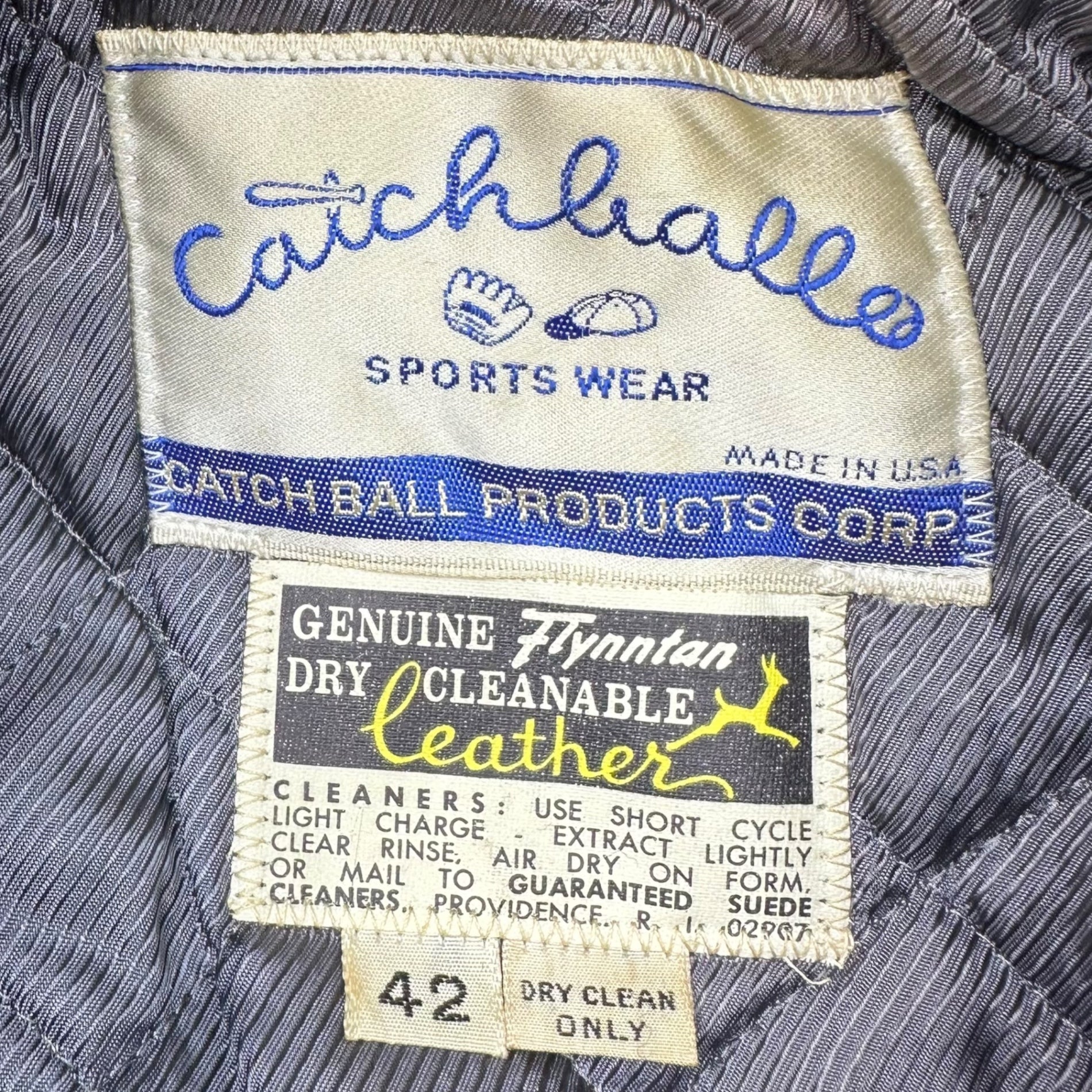 CATCH BALL(キャッチボール) 80's USA made Stadium Jacket スタジアム
