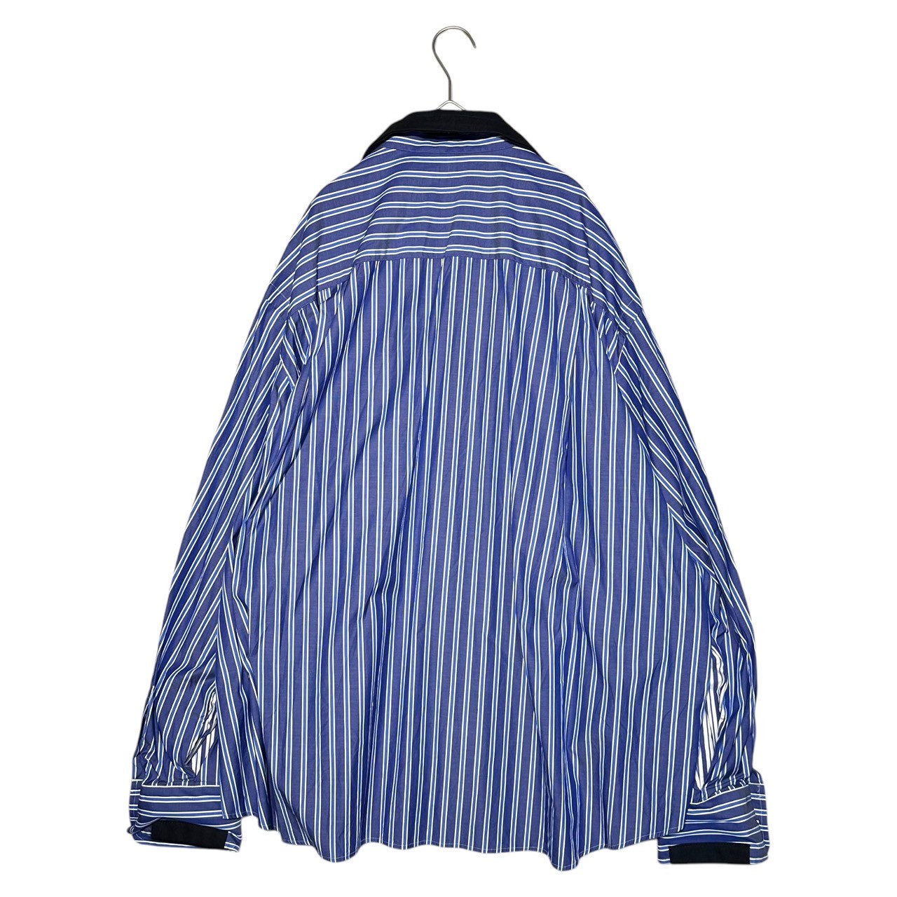 sacai(サカイ) 20SS Layered poplin striped shirt レイヤード