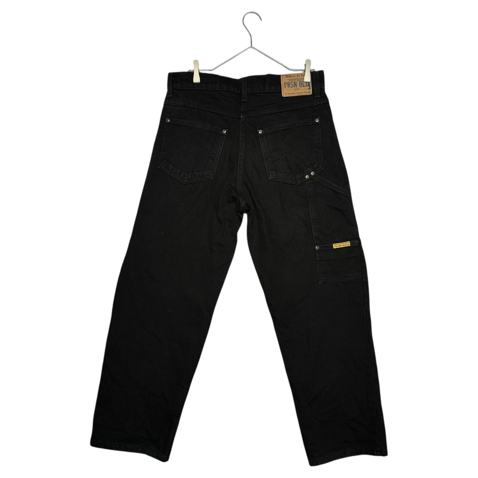 PRISON BLUES(プリズンブルース) USA made Painter Black Denim Pants