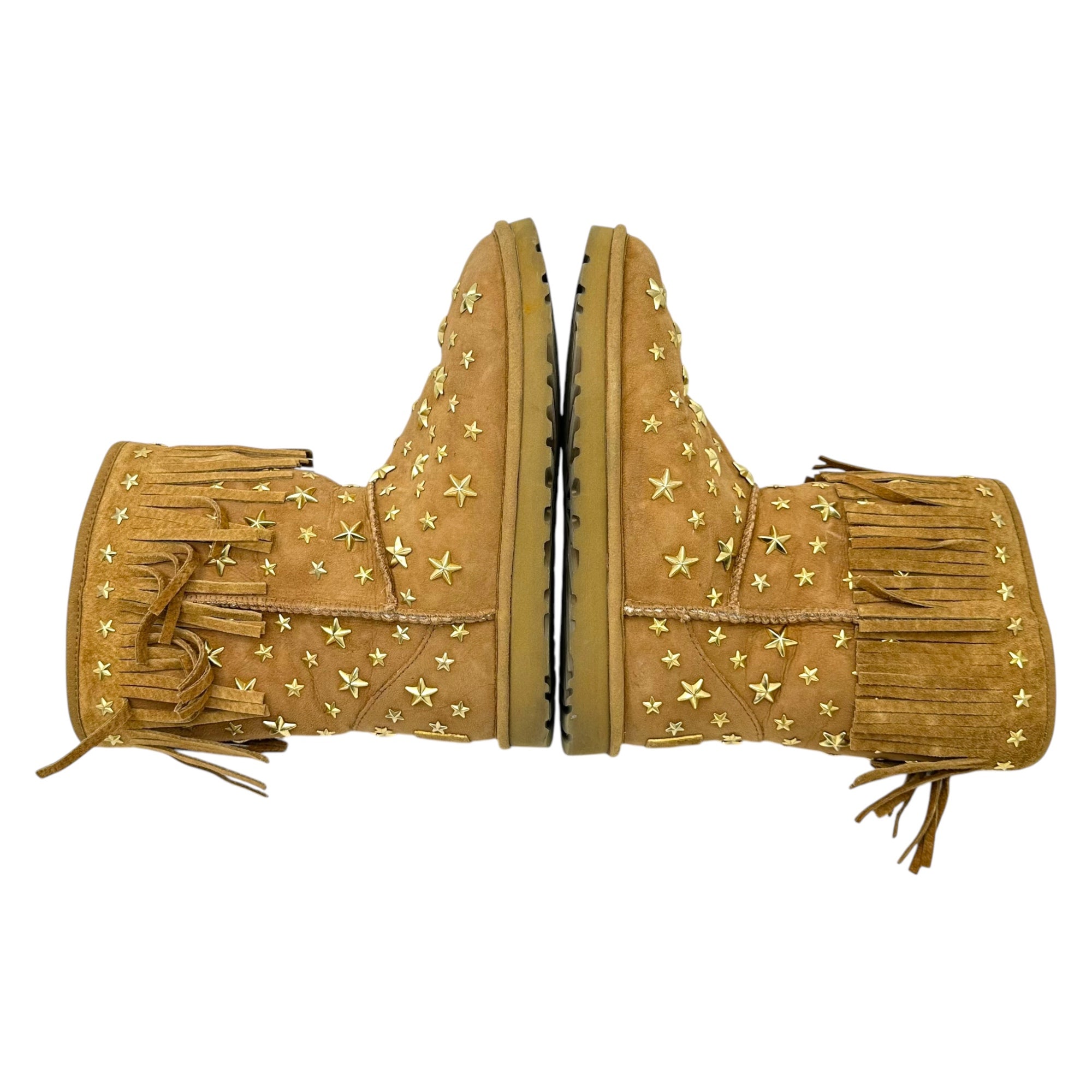 UGG×JIMMY CHOO(アグ×ジミーチュウ) Star studded mouton boots スター