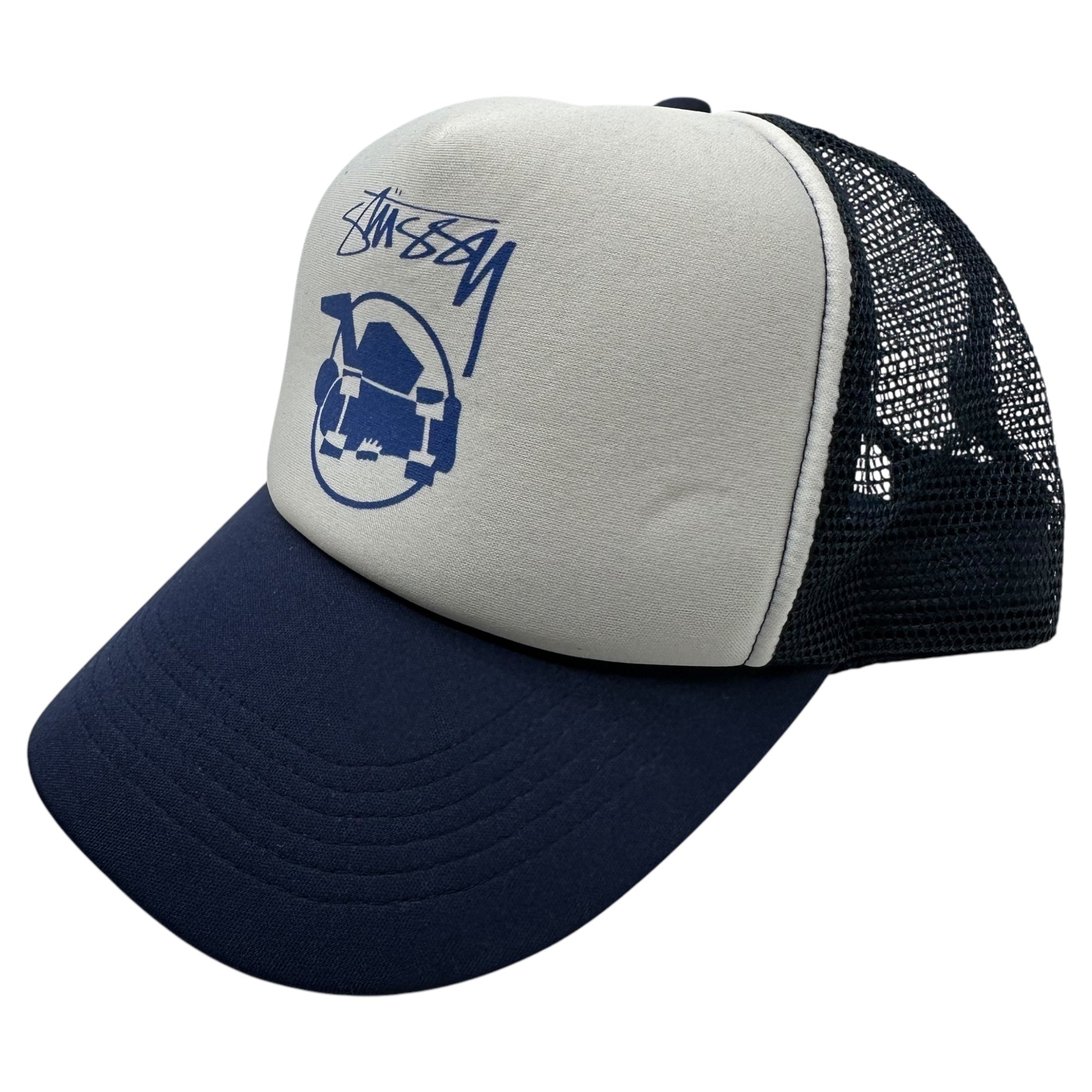 STUSSY(ステューシー) 90's Skateman Logo Mesh Cap スケートマン ロゴ