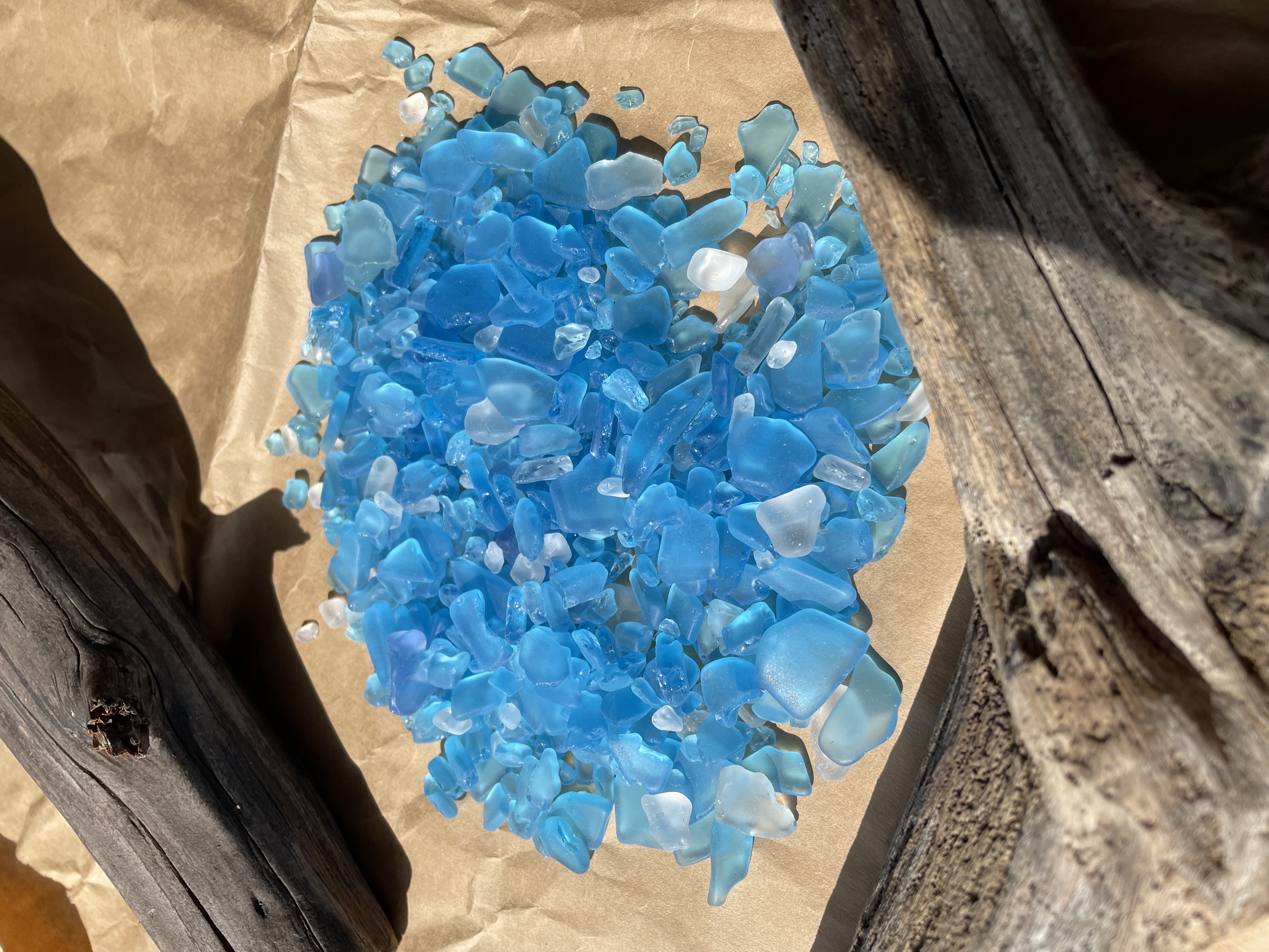 八つ鹿工房 オンラインストア / シーグラス水色 1kg