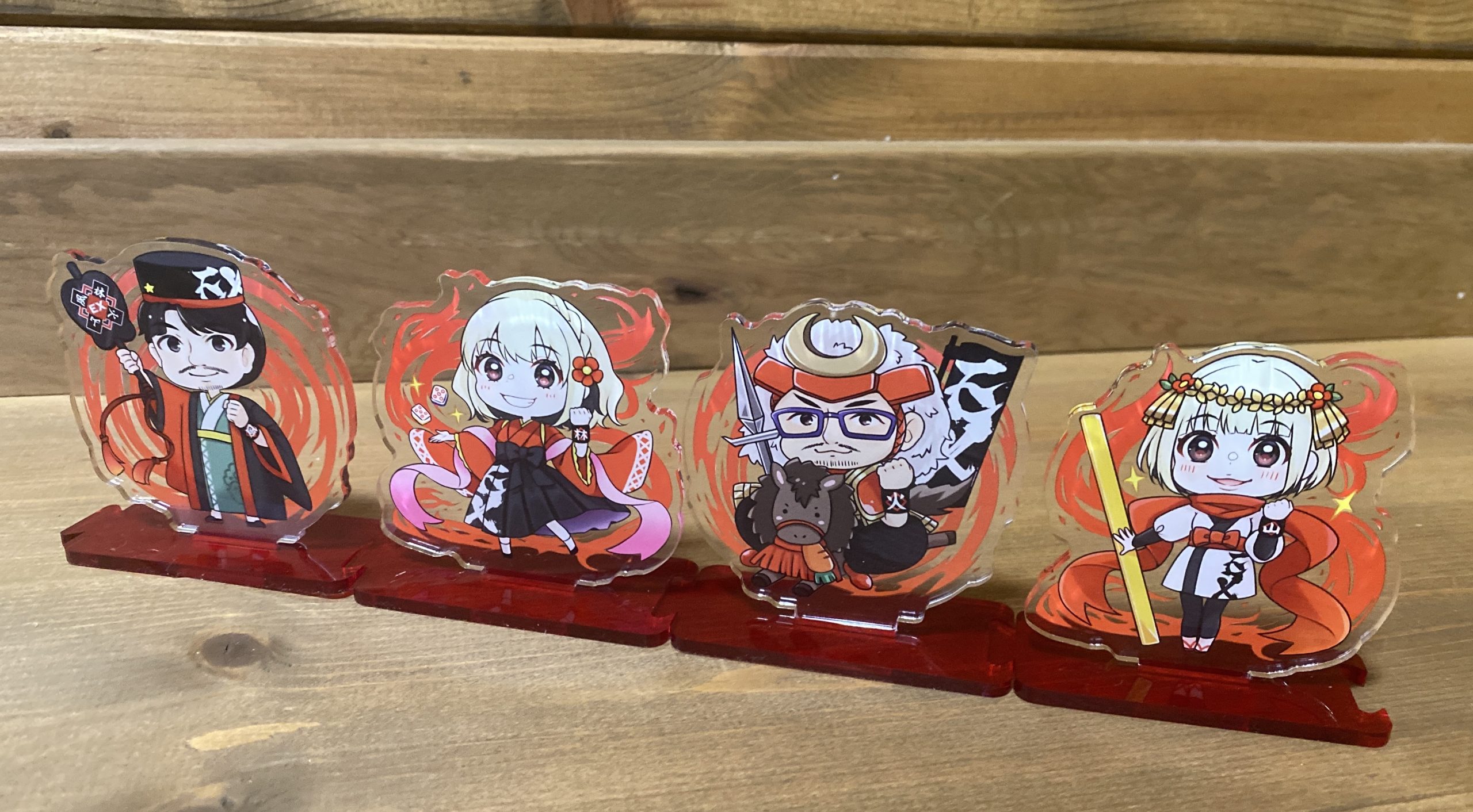 出陣！つながるアクリルスタンド（4人セット） | M.LEAGUE（Mリーグ