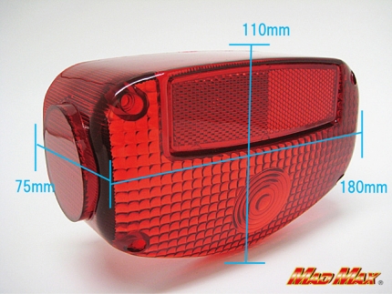 GS400 純正タイプ テールレンズ レッド [株式会社マッドマックス]