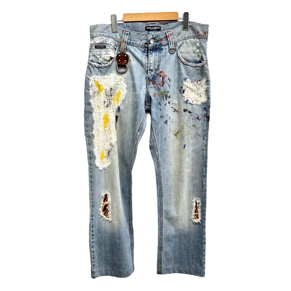 DOLCE&GABBANA/ドルチェアンドガッバーナ】 63039D ダメージ加工