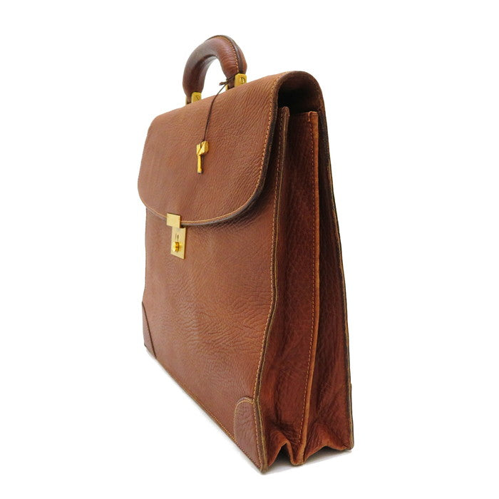 Valextra/ヴァレクストラ】 ヴィンテージ △内赤ペン跡 ブリーフケース