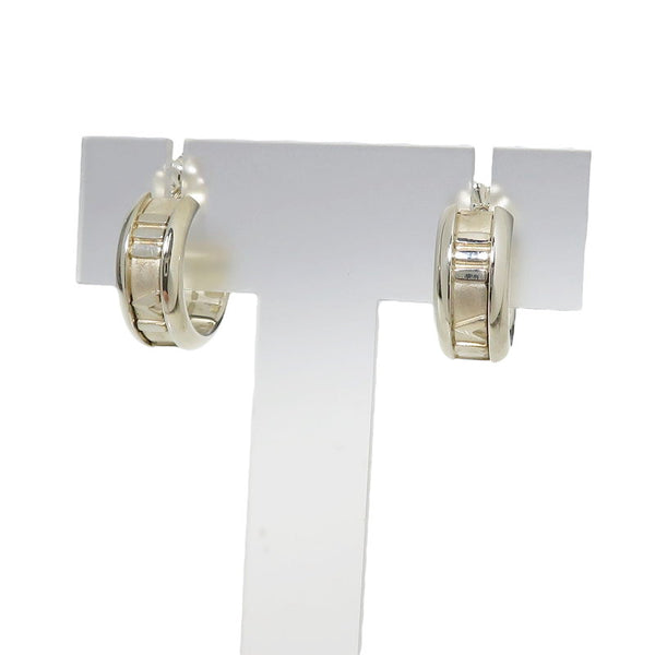 TIFFANY&Co./ティファニー】 アトラス フープピアス ピアス シルバー