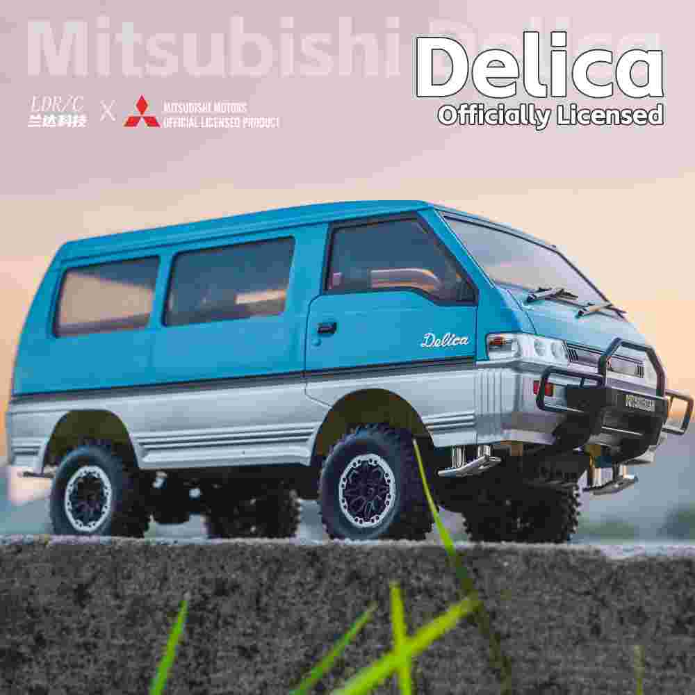 LDRC LD1296 1/12 2.4G Mitsubishi Delica Dual-Speed RC Car – Makerfire